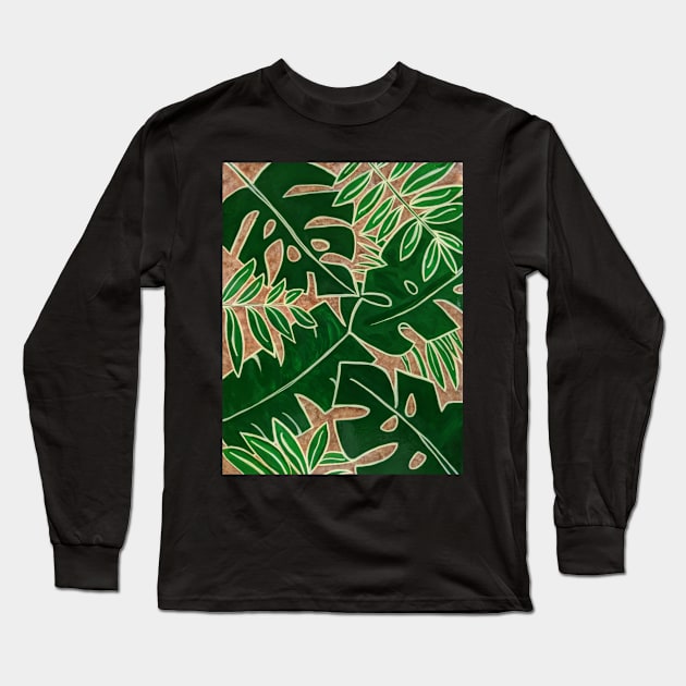 Positively Palmy Long Sleeve T-Shirt by Coral Funnell